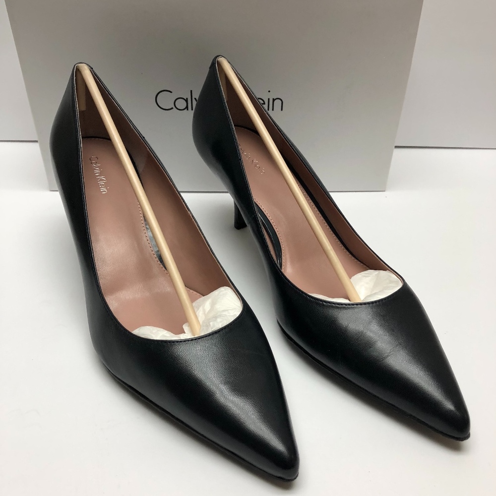 Calvin Klein Kidskin Heels